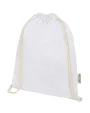 4DO Oregon 140 g/m² Turnbeutel aus GRS recycelter Baumwolle Taschen personalisierbar