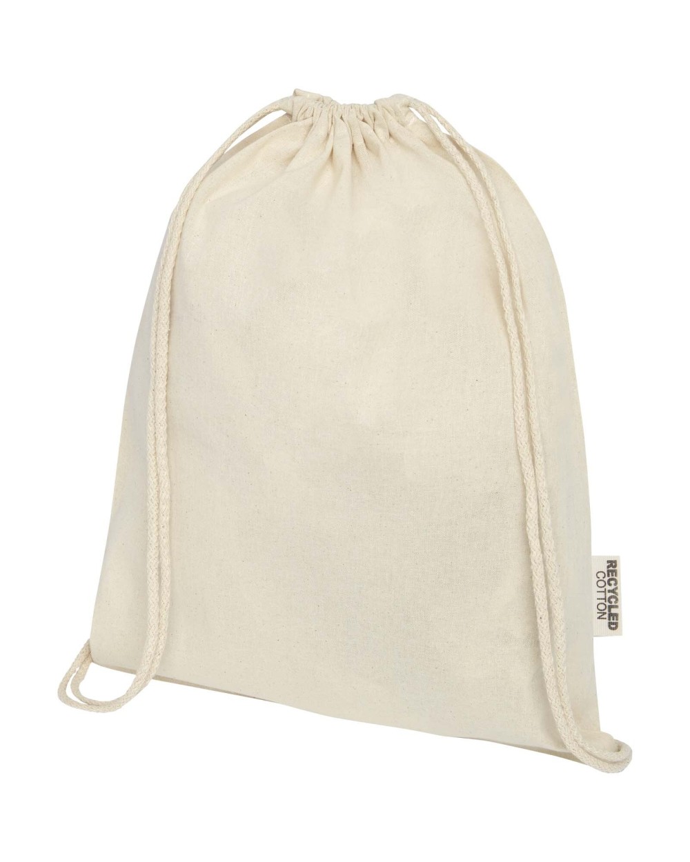 4DO Oregon 140 g/m² Turnbeutel aus GRS recycelter Baumwolle Taschen personalisierbar