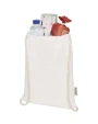 Tassen & Zakken 4DO Oregon tas met trekkoord van 140 g/m² GRS gerecycled katoen voor bedrukking &amp; borduring