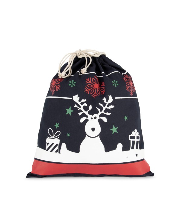 KIMOOD Tasche mit Kordel und Weihnachtsmotiven Taschen personalisierbar