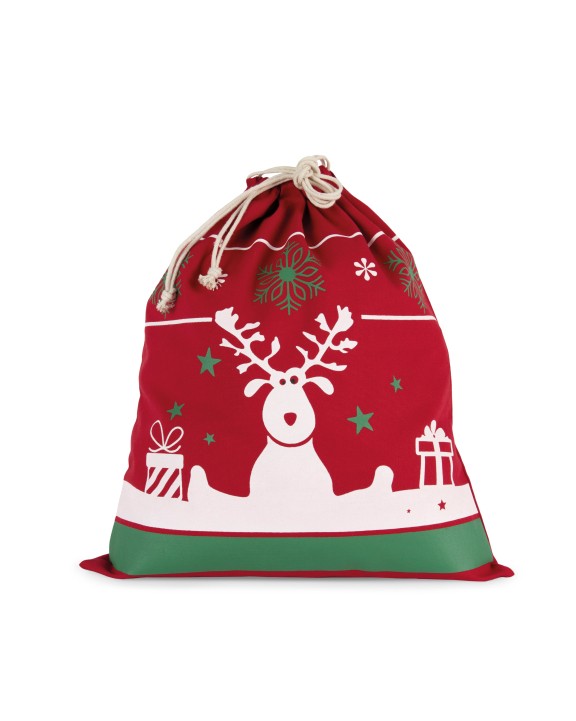 KIMOOD Tasche mit Kordel und Weihnachtsmotiven Taschen personalisierbar