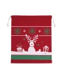 Tassen & Zakken KIMOOD Tas met koord en kerstmotieven voor bedrukking &amp; borduring