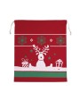 Tassen & Zakken KIMOOD Tas met koord en kerstmotieven voor bedrukking &amp; borduring