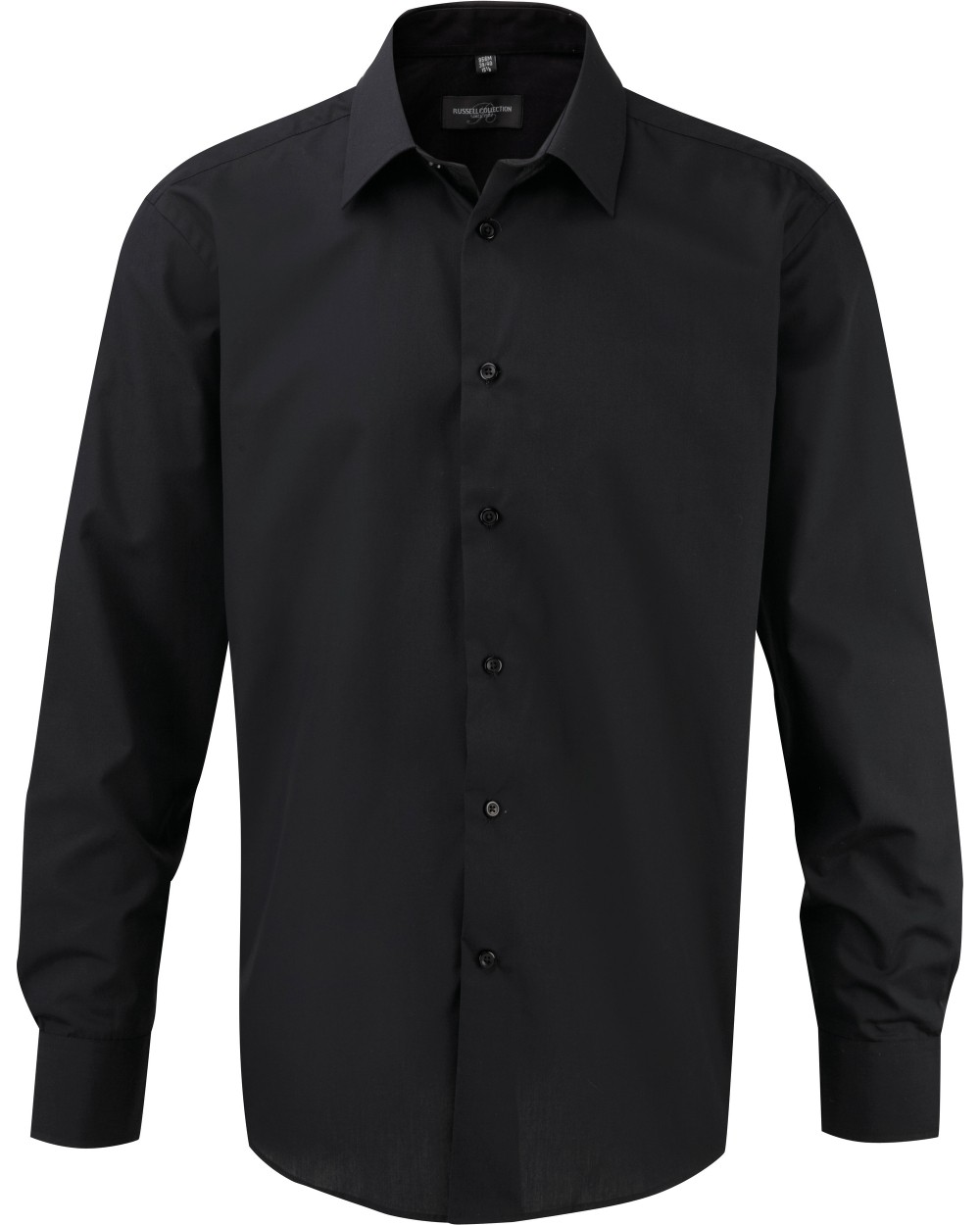 RUSSELL Men's Long Sleeve Ultimate Non-Iron Shirt Hemden personalisierbar