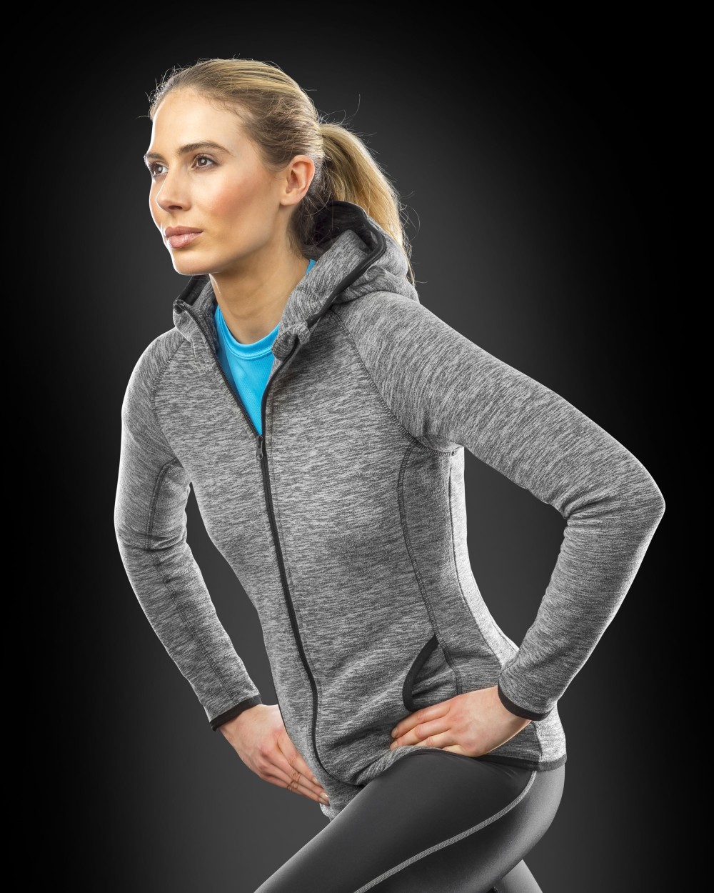SPIRO WOMENS MICROFLEECE HOODI Polar Fleeces personalisierbar
