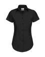 Chemises personnalisable B&C Black Tie SSL/women Poplin Shirt 