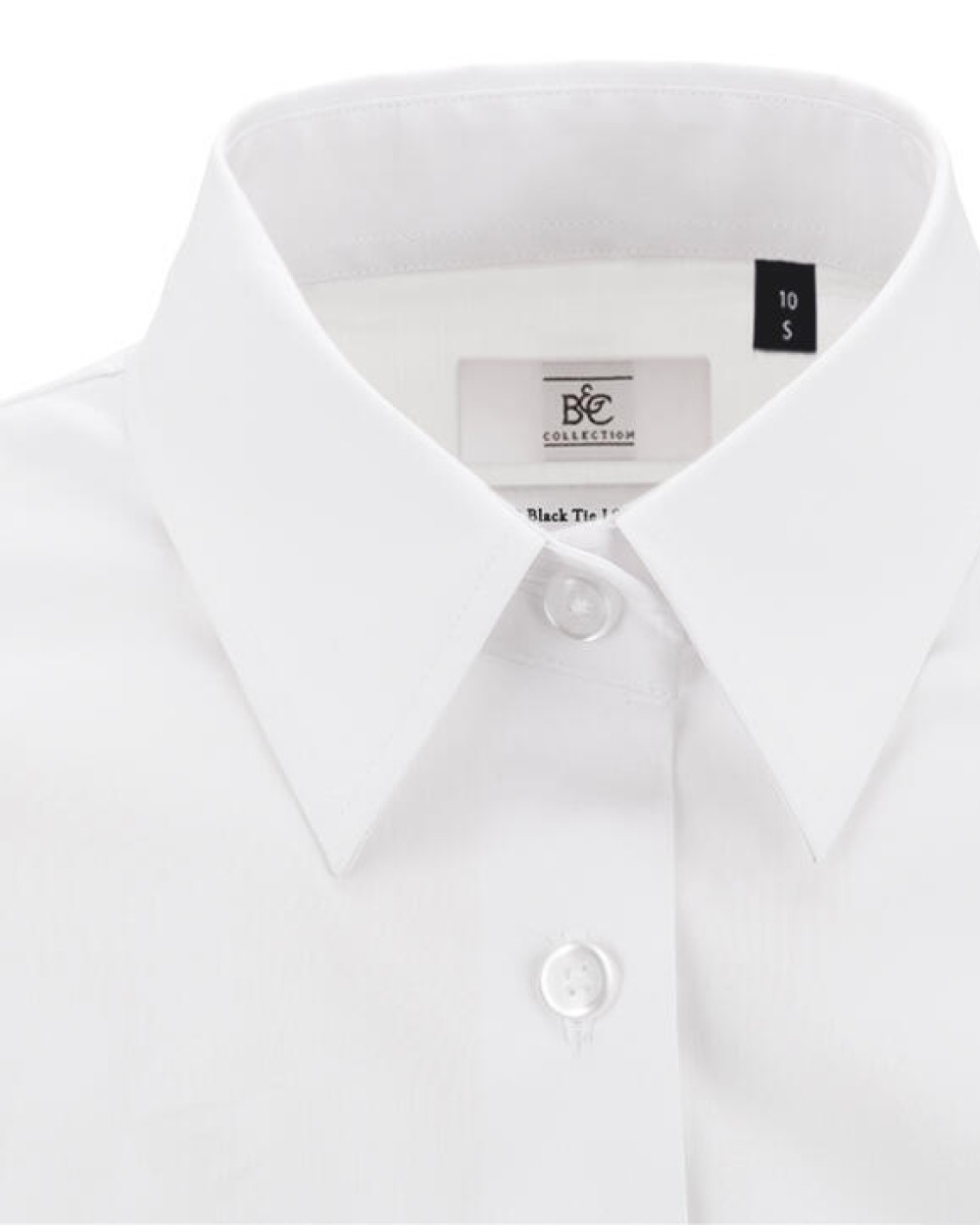 Chemises personnalisable B&C Black Tie SSL/women Poplin Shirt 
