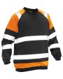 Sweat-shirts personnalisable JOBMAN 5124 Sweatshirt Hi-Vis