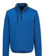 Sweaters & hoodies PORTWEST KX3 Sport textured ¼-zip sweatshirt (KX376) voor bedrukking &amp; borduring