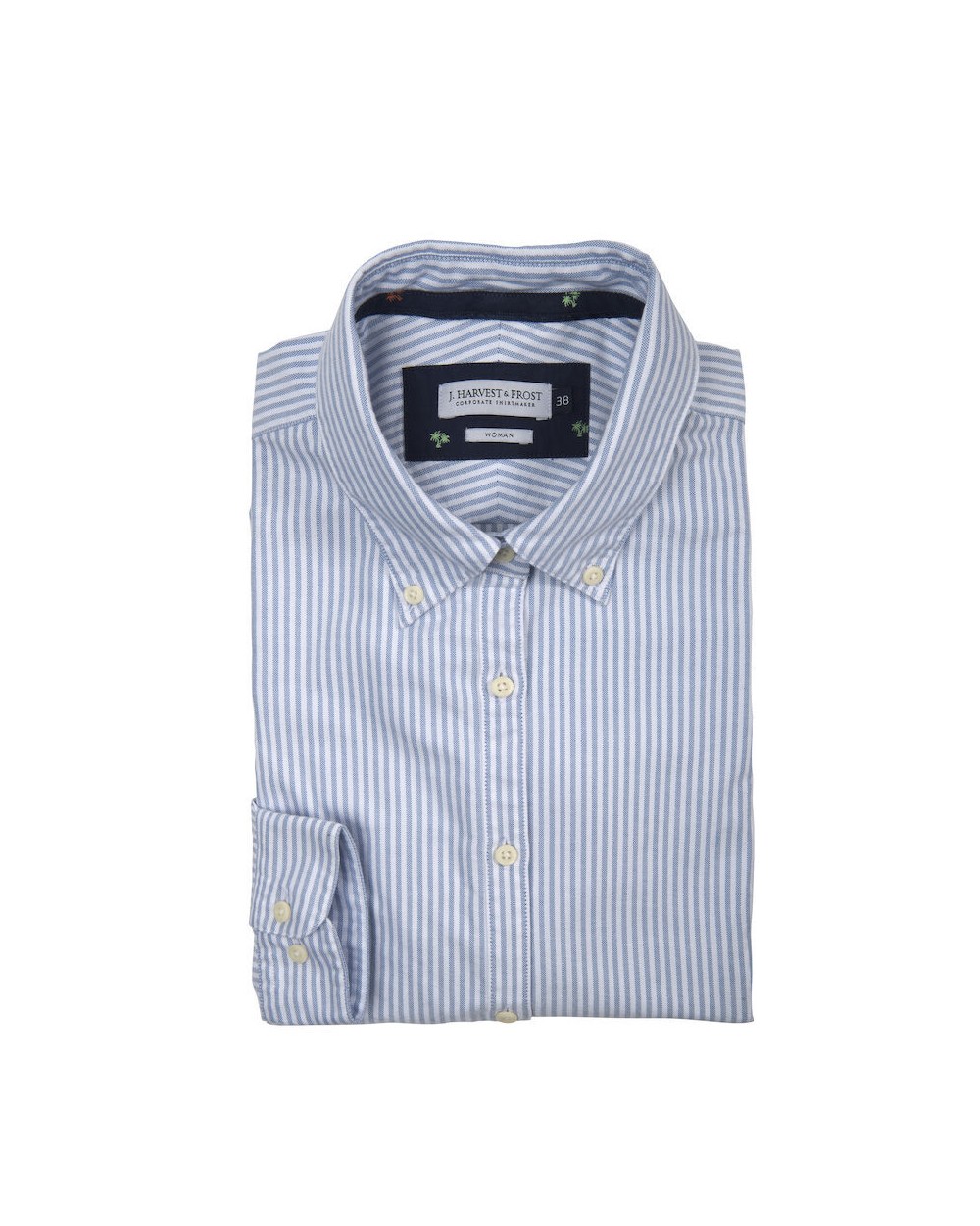 Hemden J. HARVEST & FROST Indigo Bow 32
Hemd Dames voor bedrukking &amp; borduring