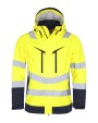 Vestes personnalisable PROJOB 6455 SHELLJACKET EN ISO 20471 CLASSE 3