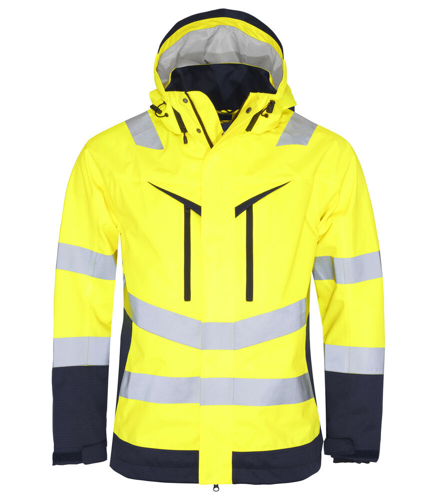 Vestes personnalisable PROJOB 6455 SHELLJACKET EN ISO 20471 CLASSE 3