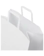4DO Kraftpapiertasche 80-90 g/m² mit flachen Griffen – 34 × 20 × 35 cm Taschen personalisierbar