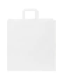 4DO Kraftpapiertasche 80-90 g/m² mit flachen Griffen – 34 × 20 × 35 cm Taschen personalisierbar