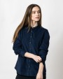 Hemden J. HARVEST & FROST Indigo Bow 134 Cord Shirt Contemporary Fit W voor bedrukking &amp; borduring