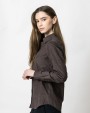 Hemden J. HARVEST & FROST Indigo Bow 134 Cord Shirt Contemporary Fit W voor bedrukking &amp; borduring