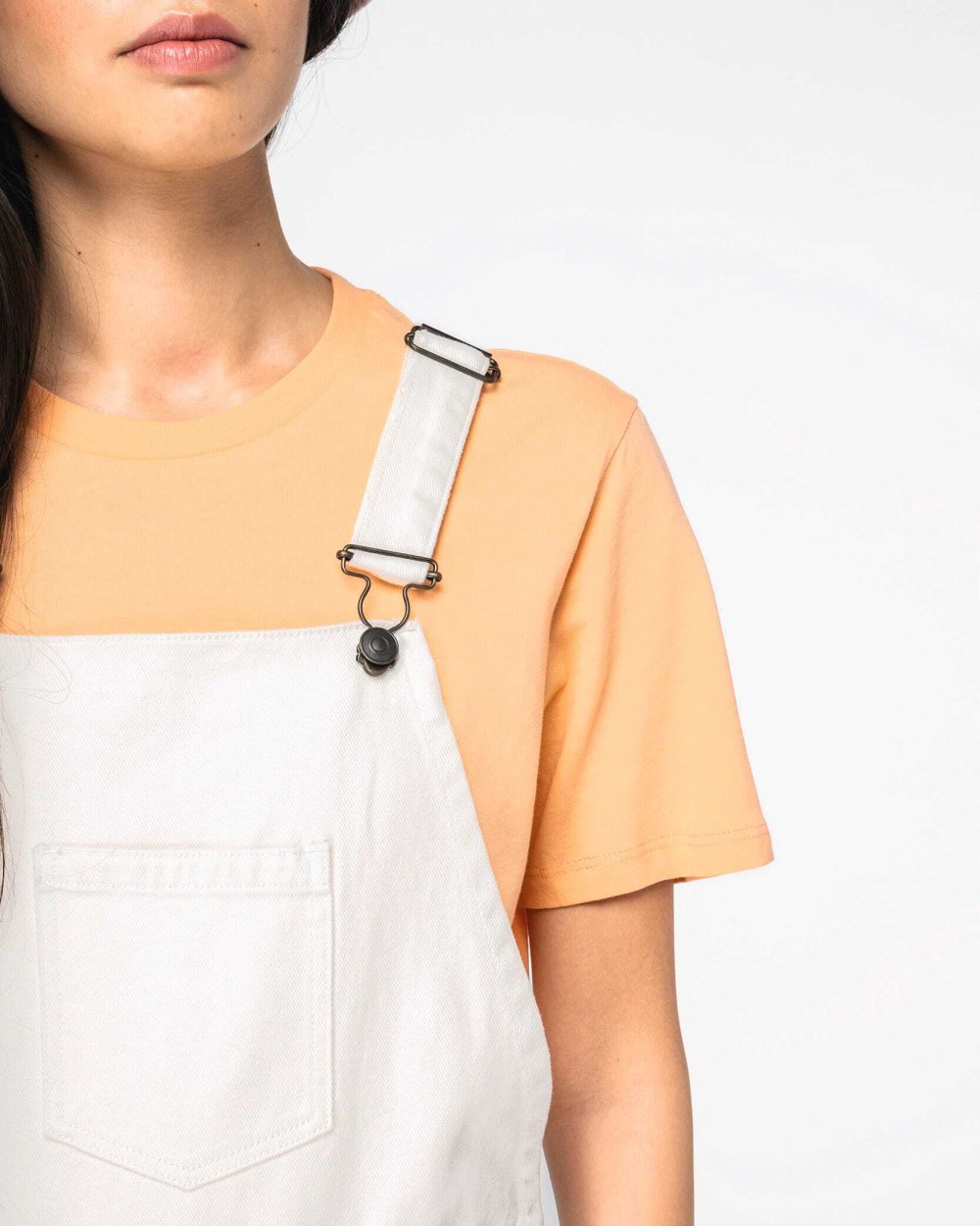 Jurken NATIVE SPIRIT Ecologische salopettejurk voor bedrukking &amp; borduring