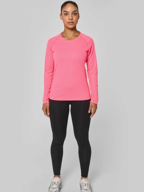 T-Shirts à personnaliser PROACT T-shirt de sport manches longues femme 