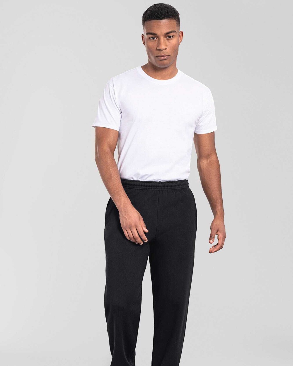Pantalons personnalisable FOL Pantalon de jogging Iconic 250 à ourlet ouvert