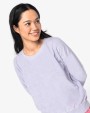 Sweaters & hoodies NATIVE SPIRIT Ecologisch badstof damessweater voor bedrukking &amp; borduring
