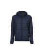 Vestes personnalisable TEE JAYS WOMENS HYBRID-STRETCH HOODED JACKET