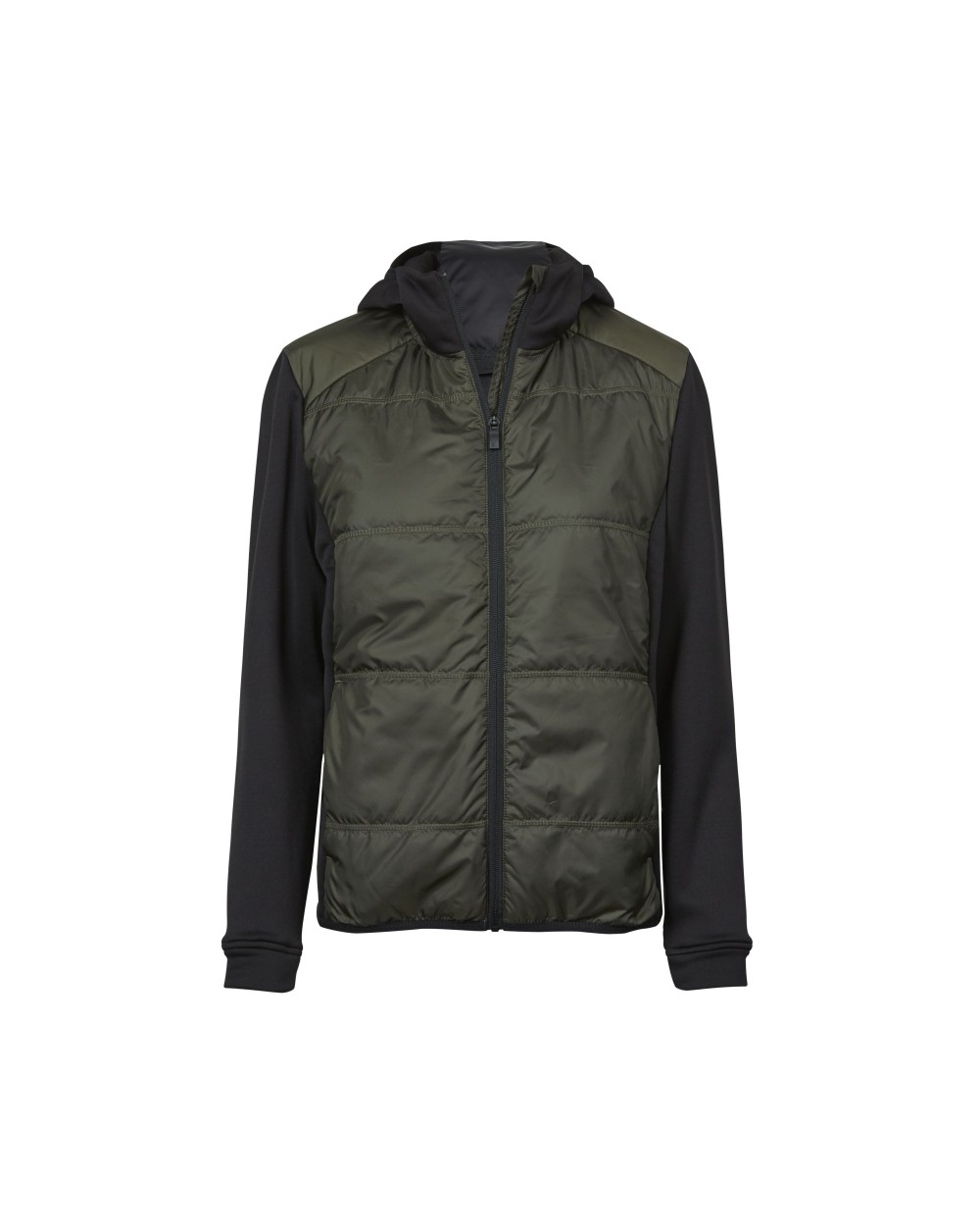 Jassen TEE JAYS WOMENS HYBRID-STRETCH HOODED JACKET voor bedrukking &amp; borduring