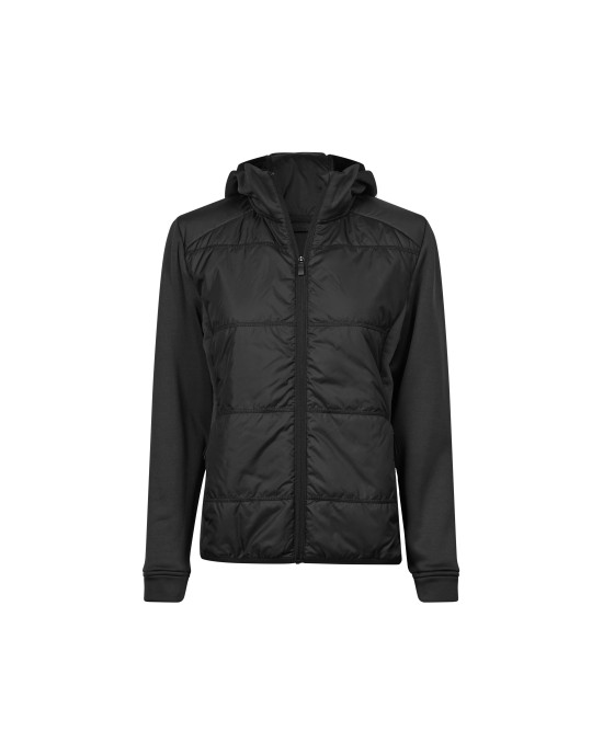 Vestes personnalisable Tee Jays WOMENS HYBRID-STRETCH HOODED JACKET