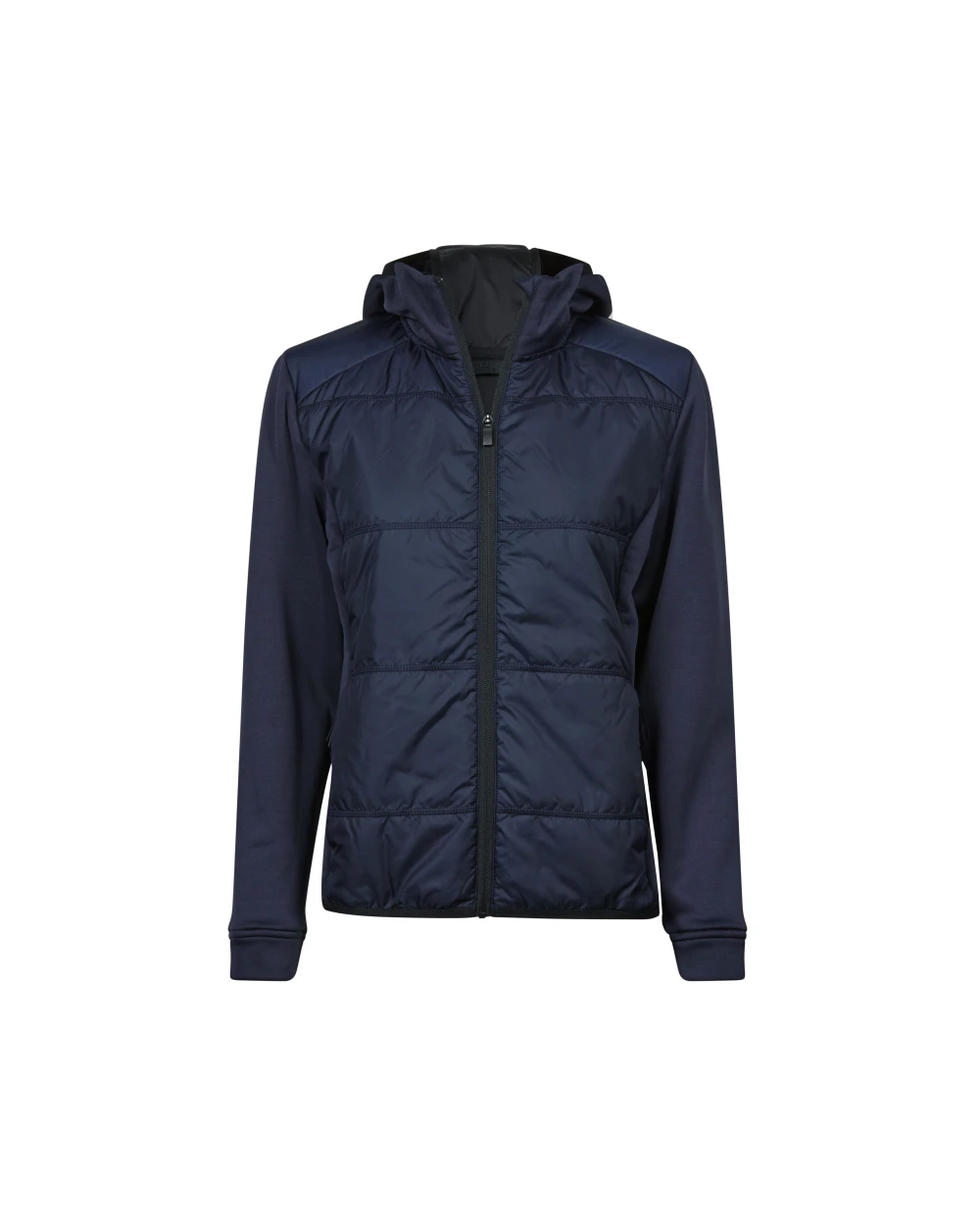 Jassen TEE JAYS WOMENS HYBRID-STRETCH HOODED JACKET voor bedrukking &amp; borduring