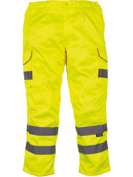 YOKO Pantalon Cargo haute visibilité /api/colors/b6d3a7a0-bb4b-45c6-868e-7a98352317dd personnalisable