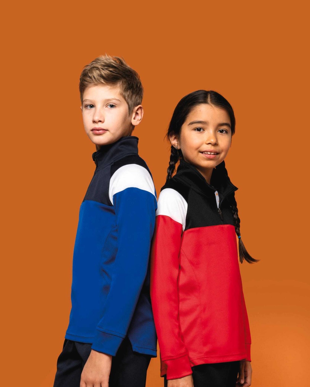 Sweat-shirts personnalisable PROACT Sweat d'entrainement 1/4 zip enfant