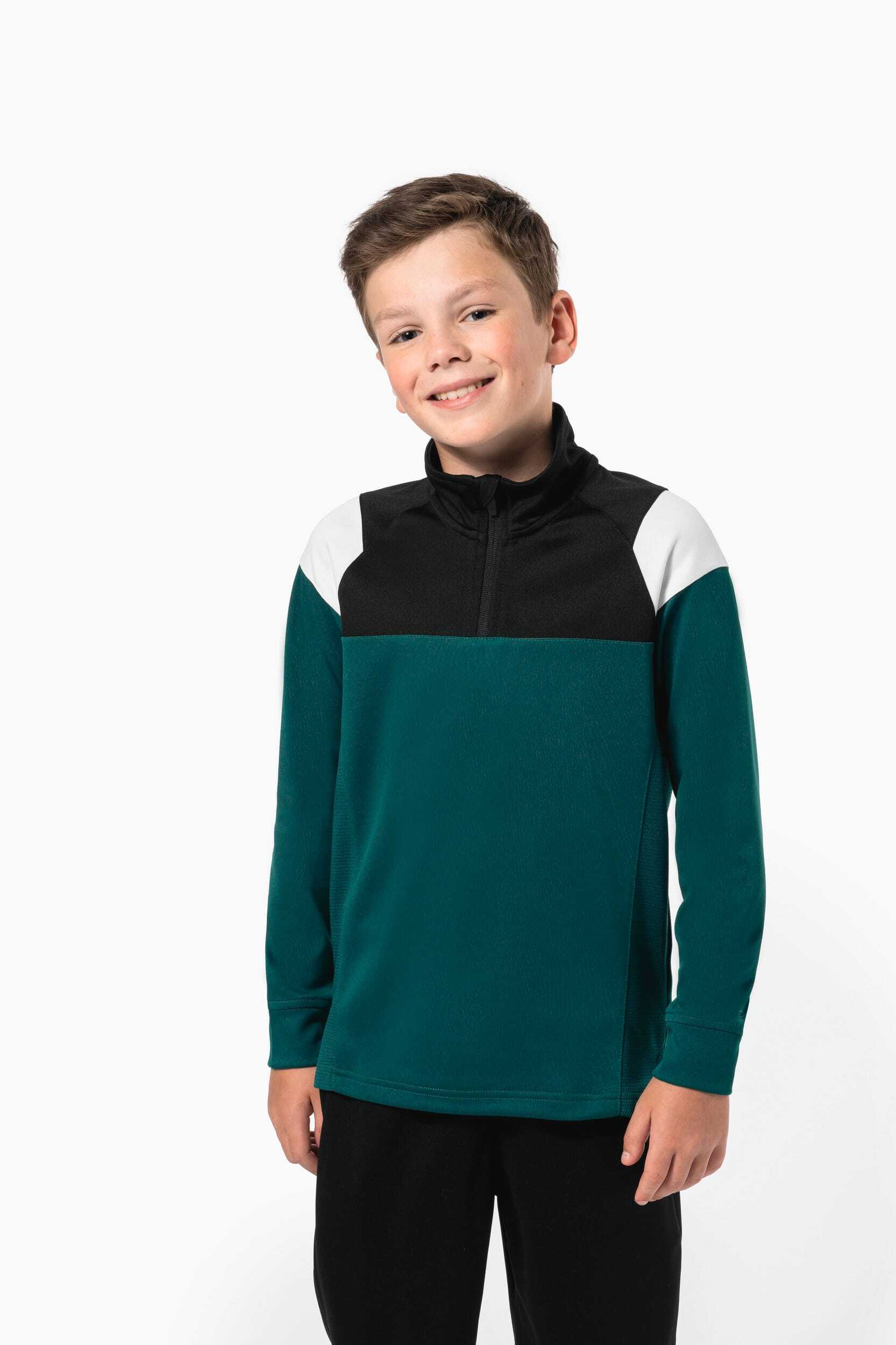Sweat-shirts personnalisable PROACT Sweat d'entrainement 1/4 zip enfant
