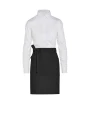 SG CLOTHING BRUSSELS - Short Recycled Bistro Apron with Pocket Schürzen personalisierbar