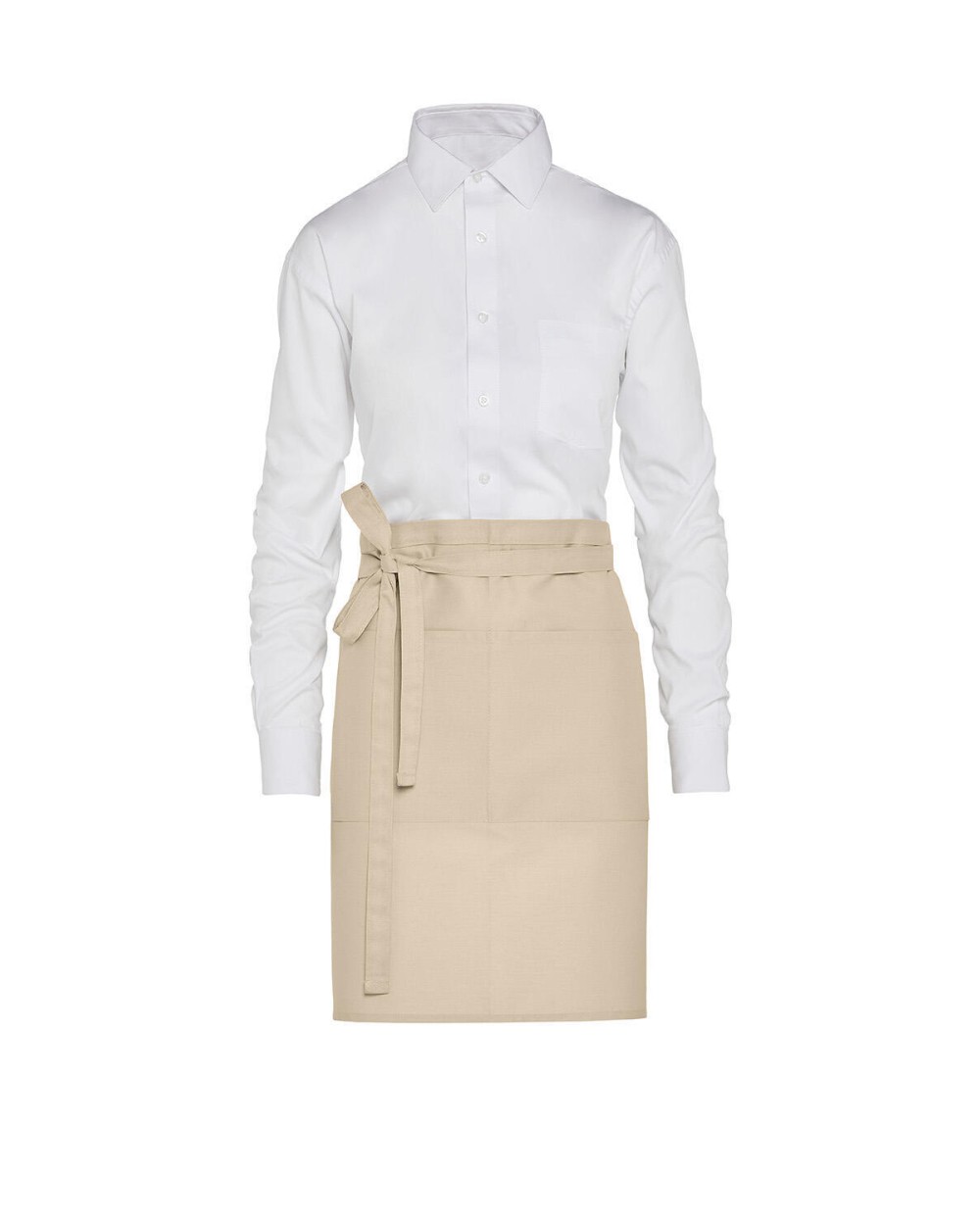 Tabliers personnalisable SG CLOTHING BRUSSELS - Short Recycled Bistro Apron with Pocket