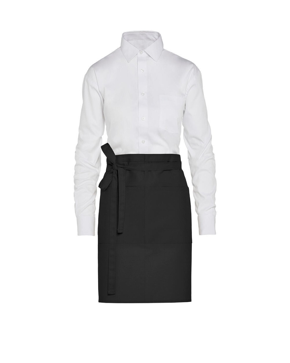 Tabliers personnalisable  BRUSSELS - Short Recycled Bistro Apron with Pocket