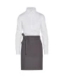 SG CLOTHING BRUSSELS - Short Recycled Bistro Apron with Pocket /api/colors/f07121ee-2ff0-449a-ab59-79be9a11aa30 personnalisable
