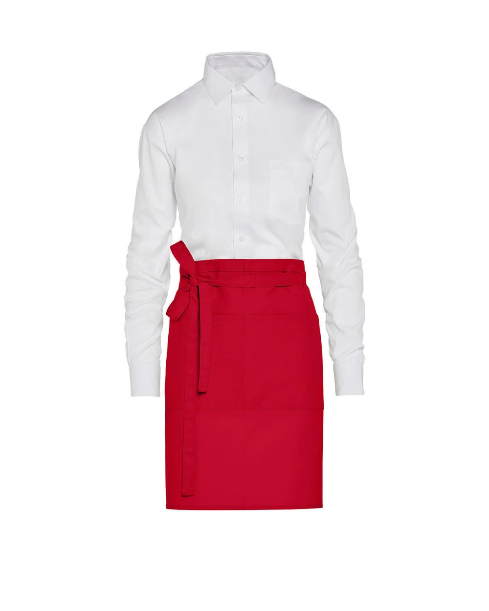 Tabliers personnalisable SG CLOTHING BRUSSELS - Short Recycled Bistro Apron with Pocket