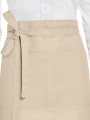 Tabliers à personnaliser SG CLOTHING BRUSSELS - Short Recycled Bistro Apron with Pocket 