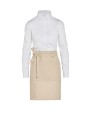 SG CLOTHING BRUSSELS - Short Recycled Bistro Apron with Pocket /api/colors/8531ca74-2d1a-473c-b4bd-4e4dd32fd4d9 personnalisable