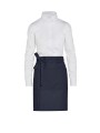 SG CLOTHING BRUSSELS - Short Recycled Bistro Apron with Pocket /api/colors/b68891a9-1d28-4f7a-8deb-775c45027afd personnalisable