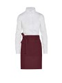 SG CLOTHING BRUSSELS - Short Recycled Bistro Apron with Pocket /api/colors/86185b65-5340-41c9-bb92-4d29c8ef7554 personnalisable