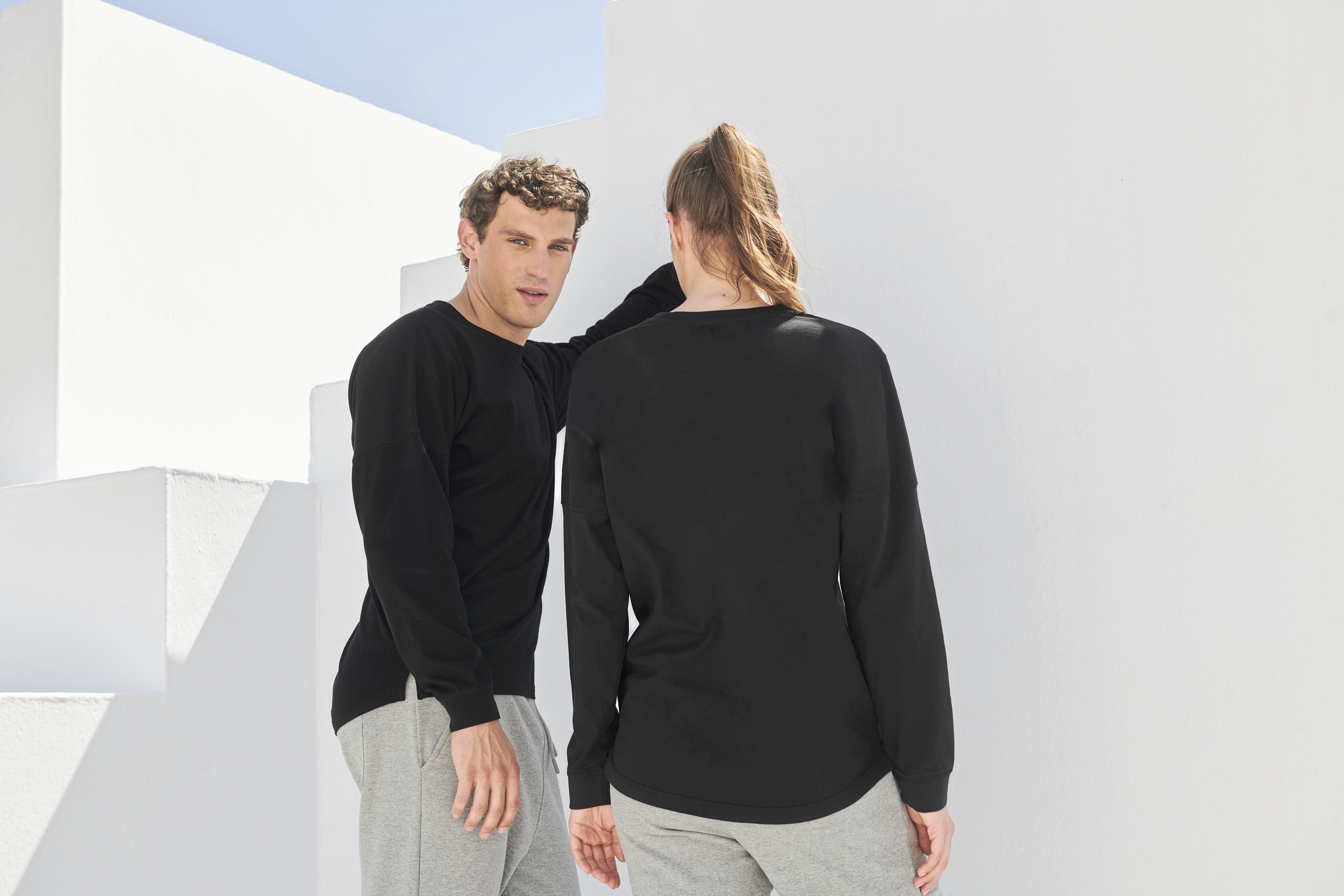 Sweat-shirts personnalisable SKINNIFIT Unisex Drop Shoulder Slogan Top