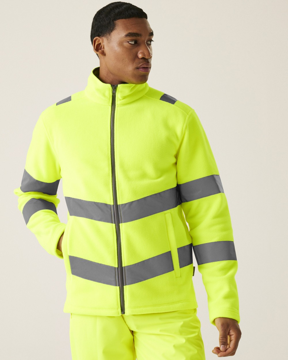 Laines polaires personnalisable REGATTA HI-VIS PRO CONTRACT THOR FLEECE
