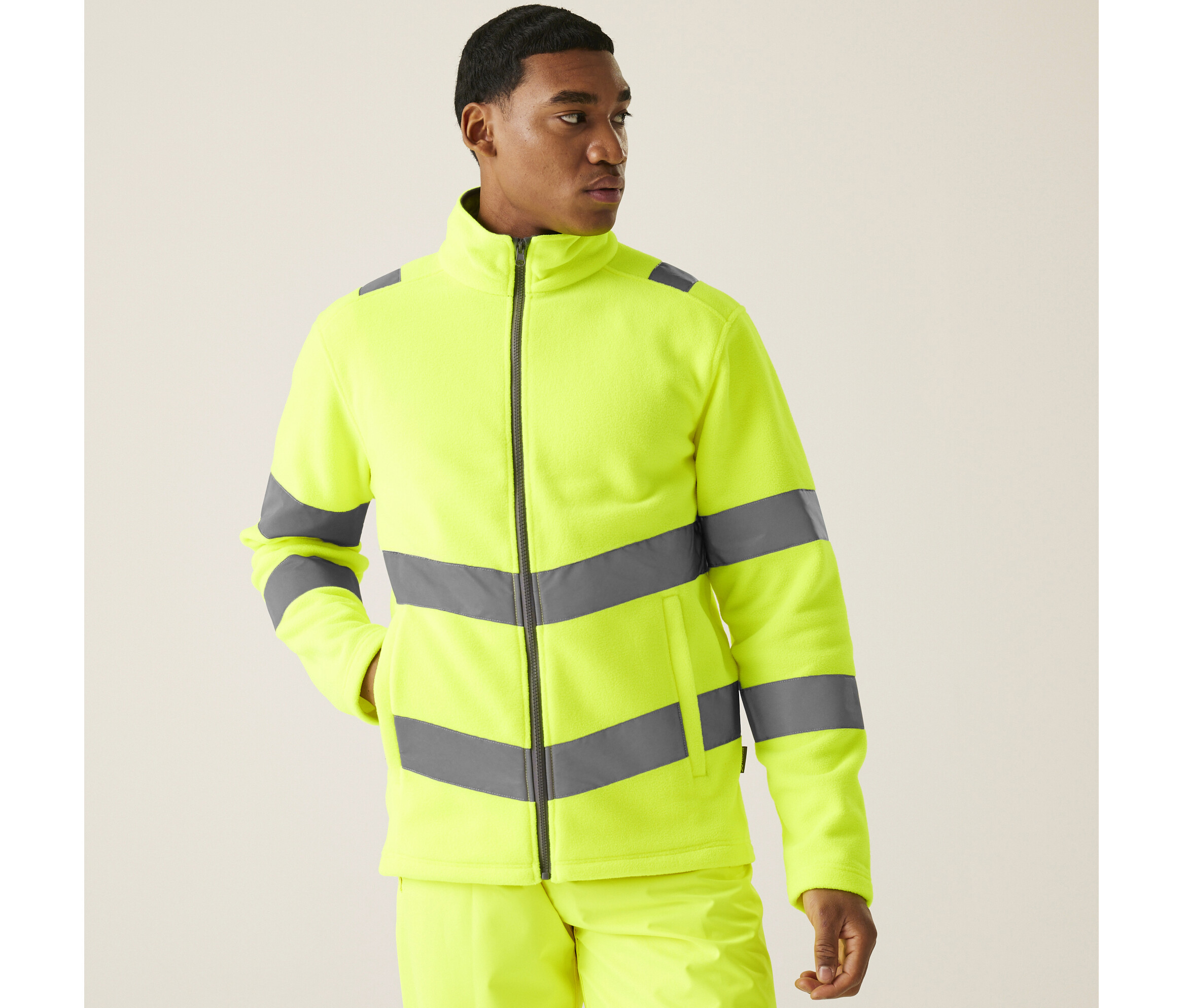 Polar Fleeces REGATTA HI-VIS PRO CONTRACT THOR FLEECE voor bedrukking &amp; borduring