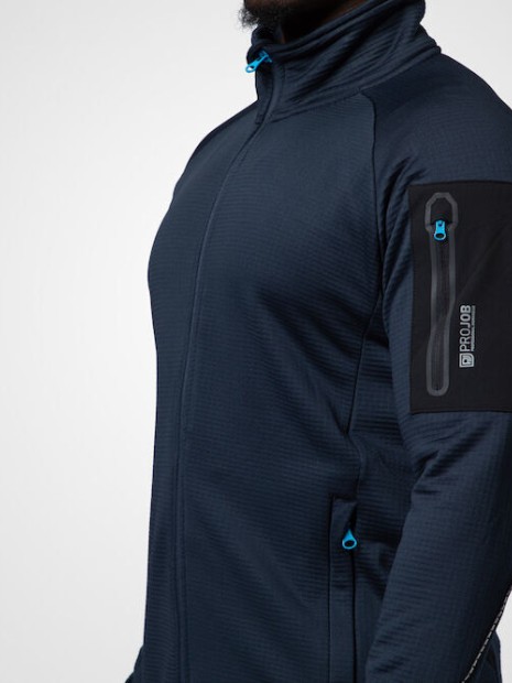 Laines polaires à personnaliser PROJOB 3319 VESTE MICROPOLAIRE 