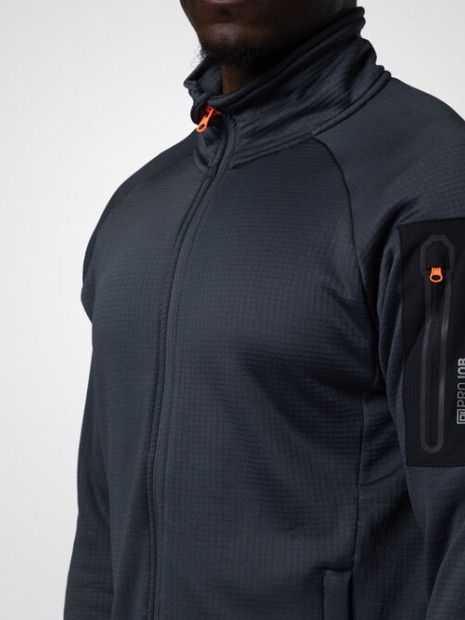 Laines polaires à personnaliser PROJOB 3319 VESTE MICROPOLAIRE 