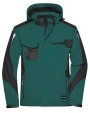 Softshells JAMES & NICHOLSON Craftsmen Softshell Jacket -STRONG- voor bedrukking &amp; borduring