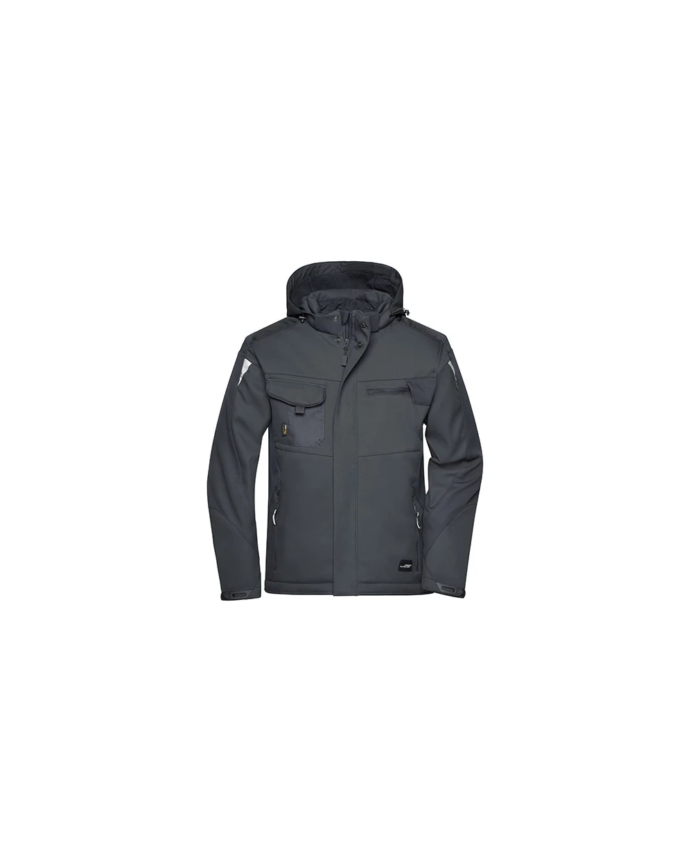 Softshells JAMES & NICHOLSON Craftsmen Softshell Jacket -STRONG- voor bedrukking &amp; borduring