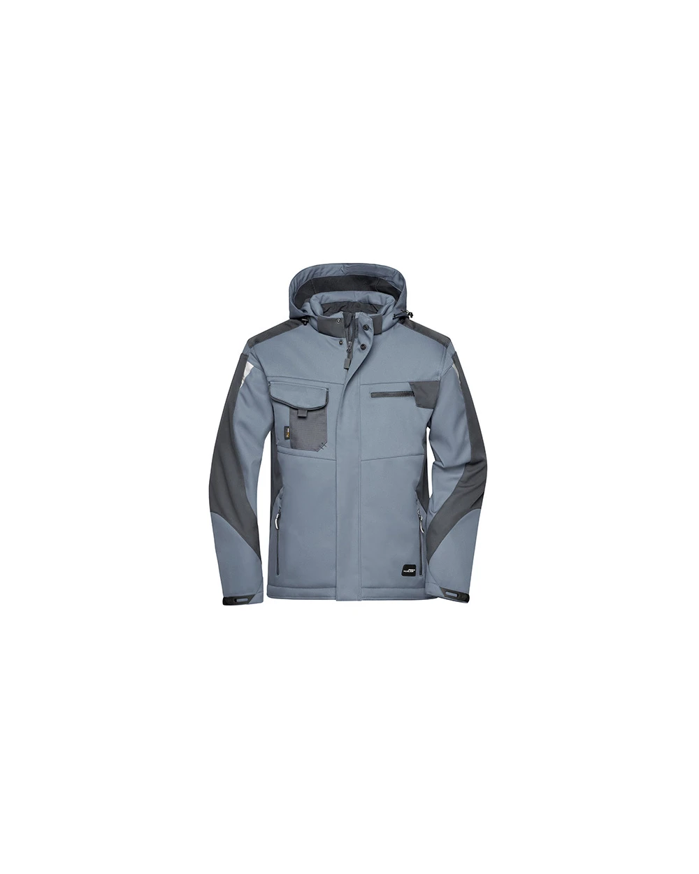 Softshells JAMES & NICHOLSON Craftsmen Softshell Jacket -STRONG- voor bedrukking &amp; borduring