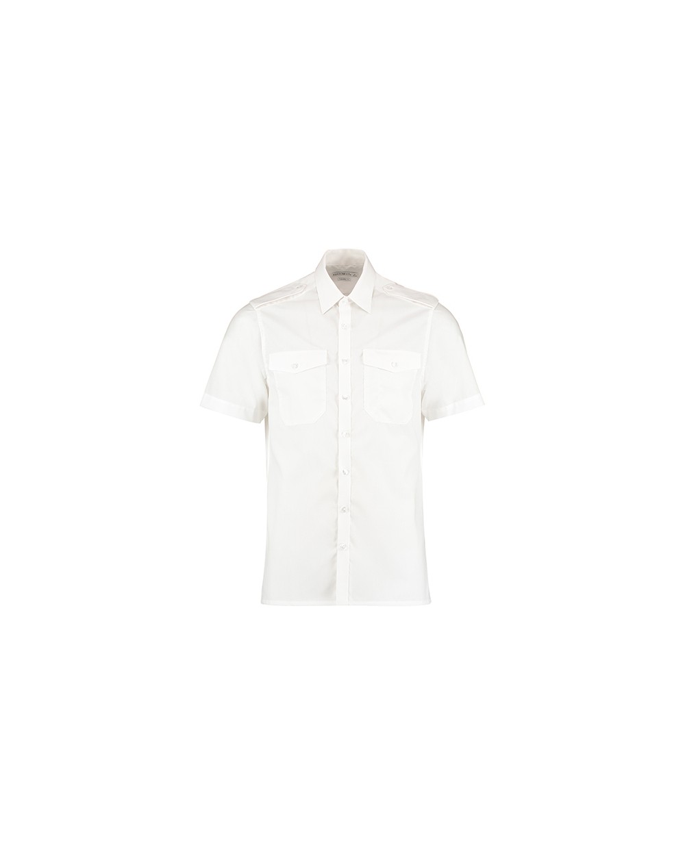 Polo's KUSTOM KIT Men`s Tailored Fit Pilot Shirt Short Sleeve voor bedrukking &amp; borduring