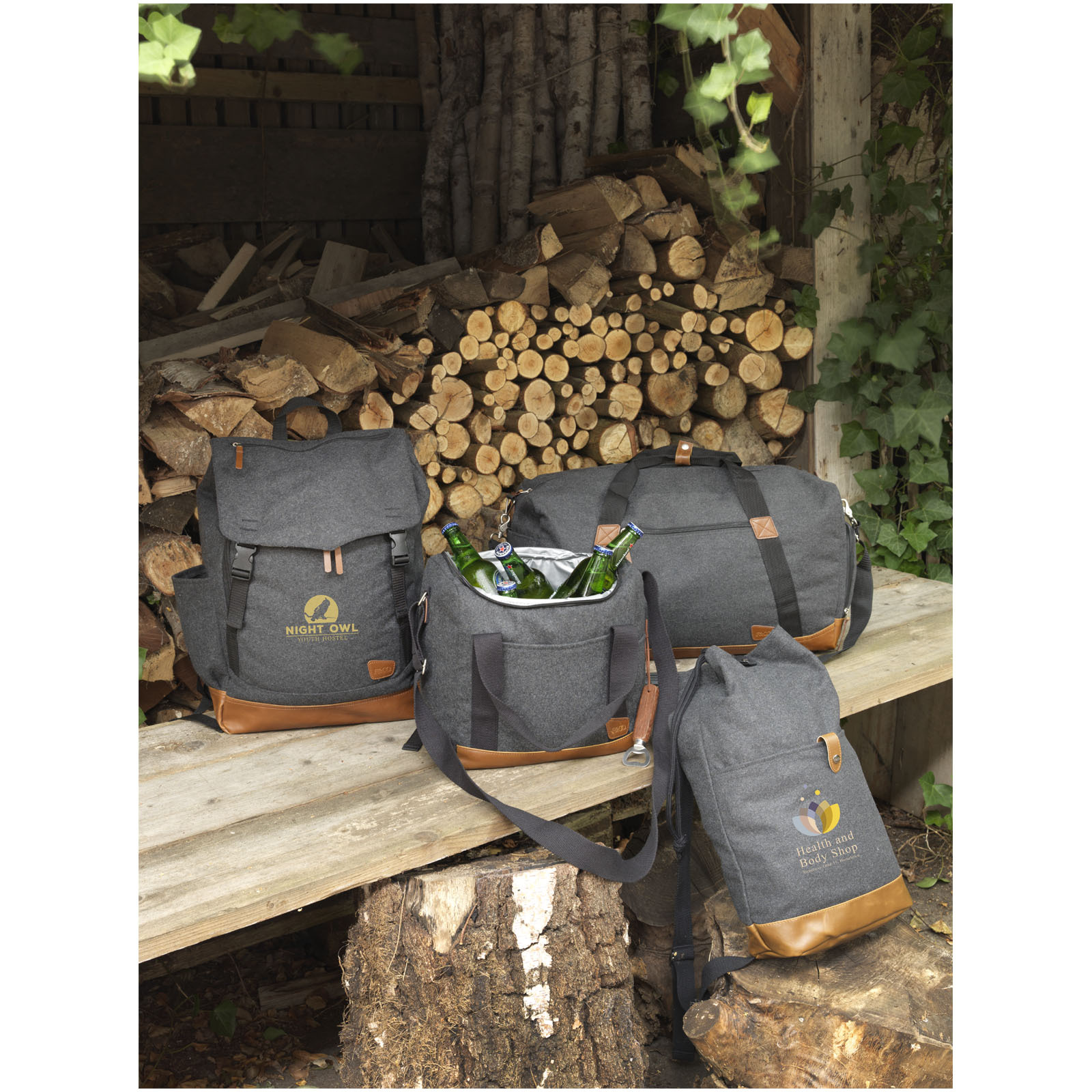 Sacs & Bagagerie personnalisable 4DO Sac isotherme 12 bouteilles Campster 13L